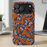 Vintage Butterfly Pattern MagSafe® Phone Case thumbnail 1