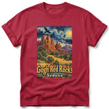 Gogh Red Rocks ~ Comfort Colors Premium Tee thumbnail 2