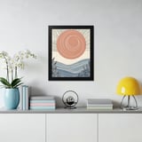 Abstract Sun Posters, Ocean Waves Posters, Botanical Art Posters, Modern Art Posters, Living Room Posters, Boho Style Art Posters thumbnail 10