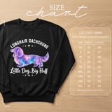 Longhair Dachshund Big Fluff Tee thumbnail 9