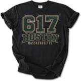 617 Boston Massachusetts Tee thumbnail 4