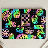 Trippy Rave Collage MacBook Case thumbnail 1
