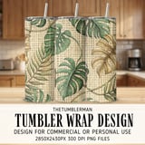 Luxe Tropical Leaves Digital Design Size Bundle Png thumbnail 1