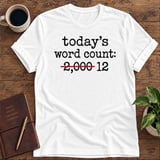 Today's Word Count Softstyle Tee thumbnail 4