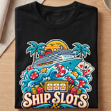 Ship, Slots & Shenanigans Cruise T-Shirt thumbnail 7