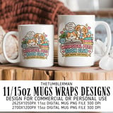 Whimsical Pets Book Club Digital Mug Wrap thumbnail 1