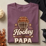 Hockey Papa Tee or Sweatshirt thumbnail 8