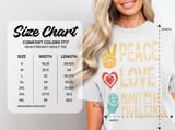 Pickleball Comfort Colors Shirt, Peace Love Pickleball, Vintage Graphic Tee Pickleball Player Gift thumbnail 15