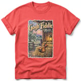 Gogh Fiddle ~ Comfort Colors Premium Tee thumbnail 3