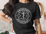 Emergency Department Logo T-Shirt: Star of Life, Medical EMT, RN Healthcare thumbnail 8
