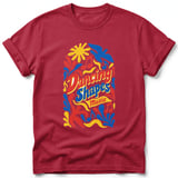 Dancing Shapes ~ Comfort Colors Premium Tee thumbnail 2