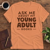 Ask Me About My Young Adult Books Softstyle Tee thumbnail 9