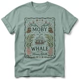 Moby Dick Embroidered Book Cover Tee thumbnail 20
