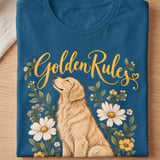 Golden Rules Golden Retriever Tee thumbnail 5