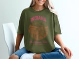 Indiana The Hoosier State EST.1816 T-Shirt thumbnail 2