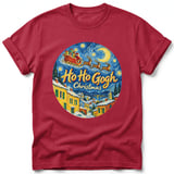 Ho Ho Gogh ~ Comfort Colors Premium Tee thumbnail 2