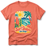 Surf Shapes ~ Comfort Colors Premium Tee thumbnail 4