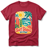 Surf Shapes ~ Comfort Colors Premium Tee thumbnail 2