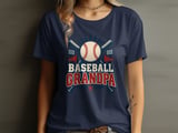 Baseball Grandpa Tee or Sweatshirt thumbnail 1