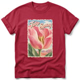 Tulip Spring ~ Comfort Colors Premium Tee thumbnail 2