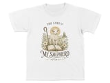 The Lord Is My Shepherd Psalm 23 Bible Verse Christian Youth T-shirt, Vintage Lamb Religious Faith Graphic Tee thumbnail 3