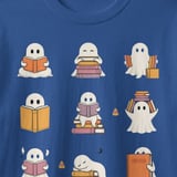 Cozy Reading Ghosts Tee thumbnail 5