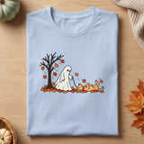 Ghost Walking Dog Autumn Tee thumbnail 10