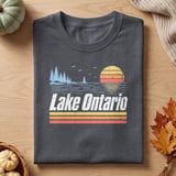 Lake Ontario Vintage Sunset Tee & Sweatshirts thumbnail 2