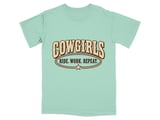 Cowgirls Ride Work Repeat Tee thumbnail 9
