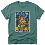 Gogh Birthday Girl ~ Comfort Colors Premium Tee thumbnail 8