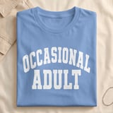 Occasional Adult Collegiate T-Shirt thumbnail 6