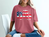 Vintage 1776 Distressed Flag Graphic Tee thumbnail 5