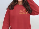 Vintage Hot Rod Sweatshirt, Classic Street Rod Car Crewneck, Retro Faux Gold Auto Graphic Sweater, Car Guy Dad Gift thumbnail 6