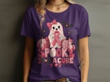 Faux Patchwork Spooky For A Cure Tee thumbnail 16