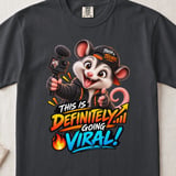 Going Viral Parker the Possum Tee thumbnail 5