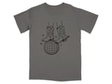 Rodeo Rhythm Disco Cowboy Boots T-Shirt thumbnail 1