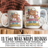 I Whisk You All The Happiness Digital Mug Wrap thumbnail 1