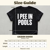 I Pee In Pools Graphic T-Shirt thumbnail 7