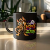 The Evidence Is Scary German Shepherd Mug thumbnail 10