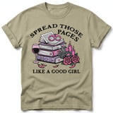 Spread Those Pages Like A Good Girl Tee thumbnail 10