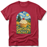 Gogh Cupcake ~ Comfort Colors Premium Tee thumbnail 2