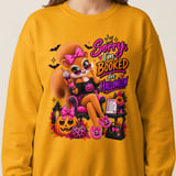 Booked Halloween Sally the Squirrel Sweatshirt thumbnail 2