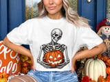 Vintage Skeleton Pumpkin Tee thumbnail 4