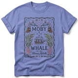 Moby Dick Embroidered Book Cover Tee thumbnail 10