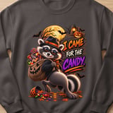 Randy the Raccoon Halloween Candy Sweatshirt thumbnail 11