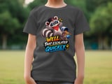 Well That Escalated Quickly Randy the Raccoon Tee thumbnail 11