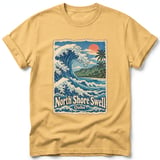 North Shore Swell ~ Comfort Colors Premium Tee thumbnail 7