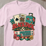 Blackjack & Boarding Passes T-Shirt thumbnail 6