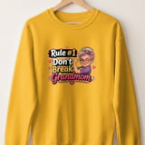 Rule 1 Don't Break Grandmom Sweatshirt thumbnail 6