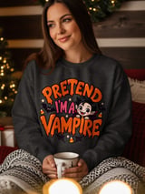 Pretend I'm a Vampire Tee thumbnail 11